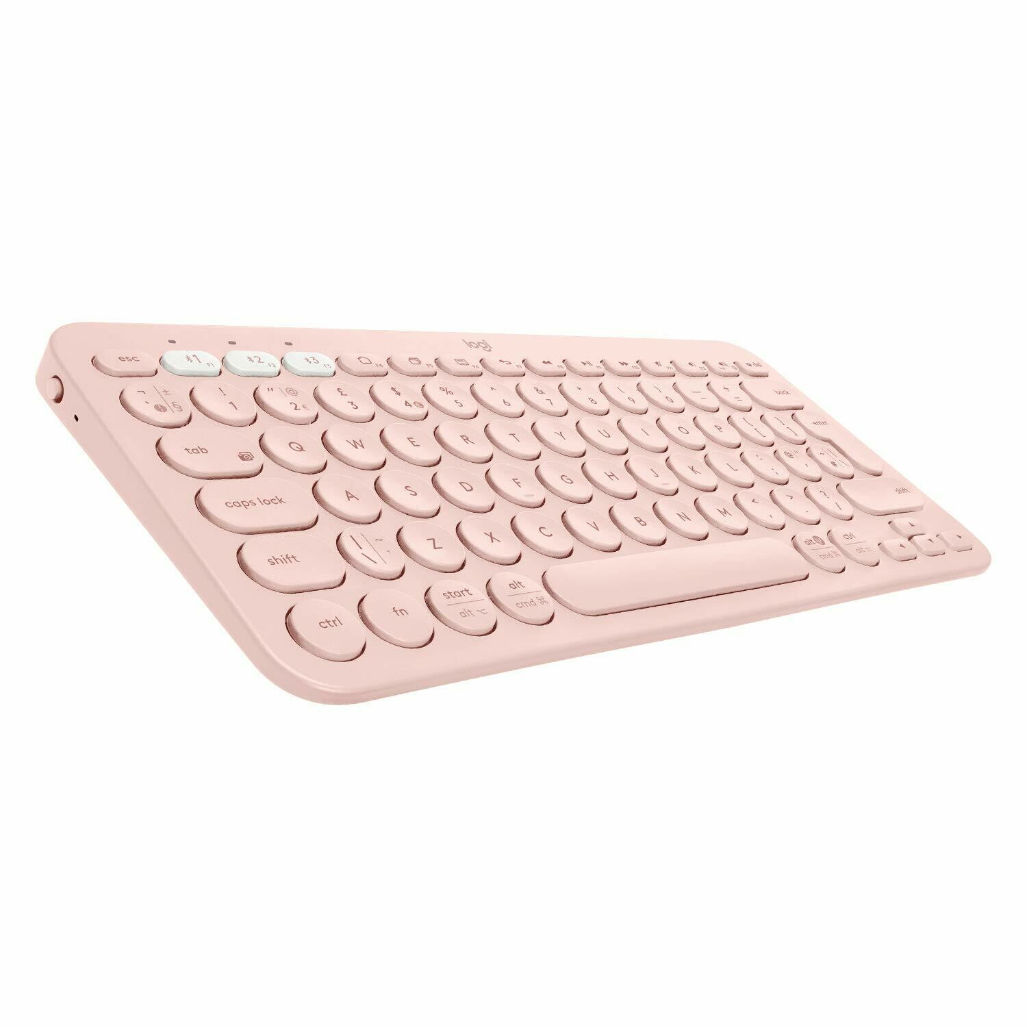 Logitech K380 Wireless Multi-Device Bluetooth Keyboard, Rose Gold