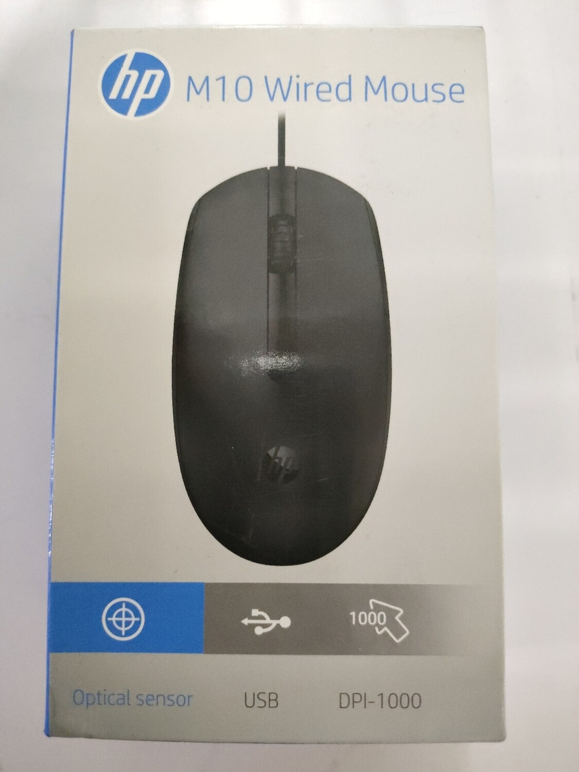 HP M10 Wired USB Mouse