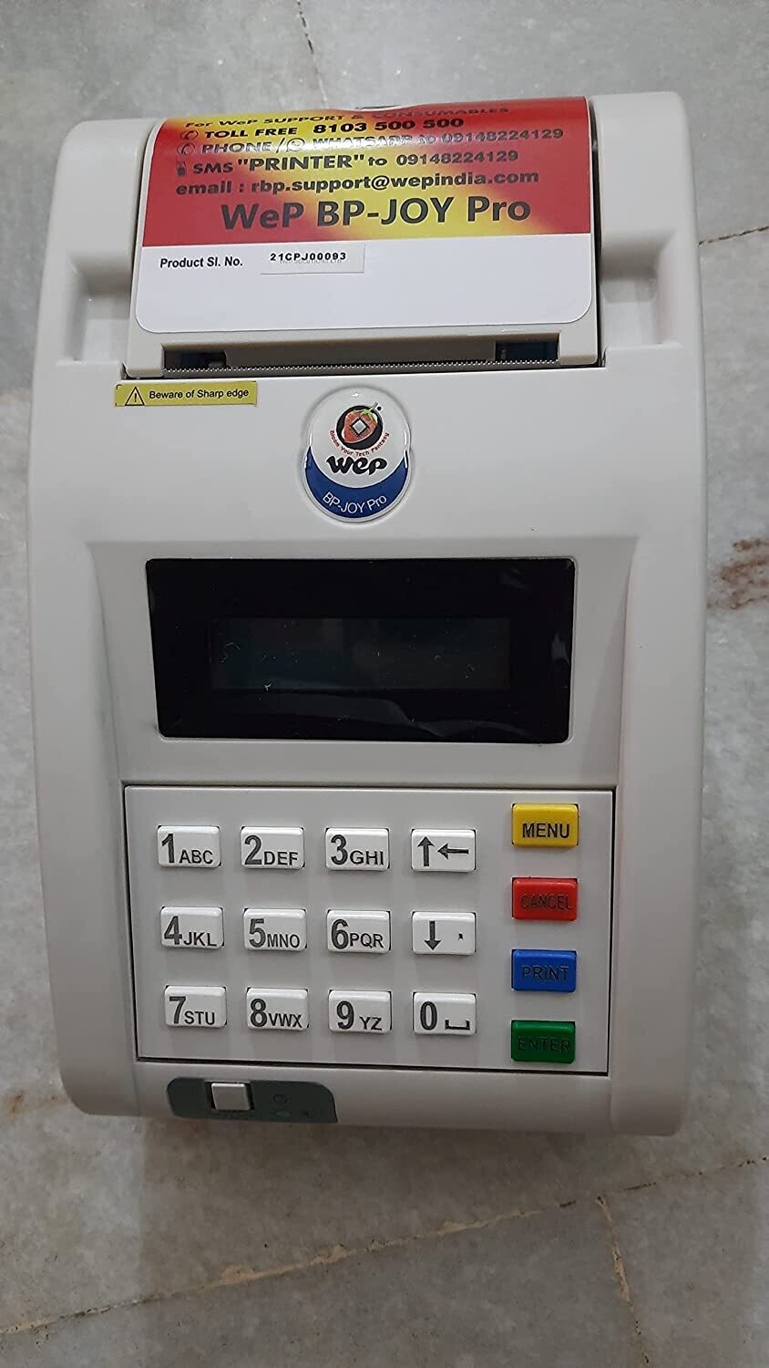 Wep BP Joy Pro Thermal Retail Printer