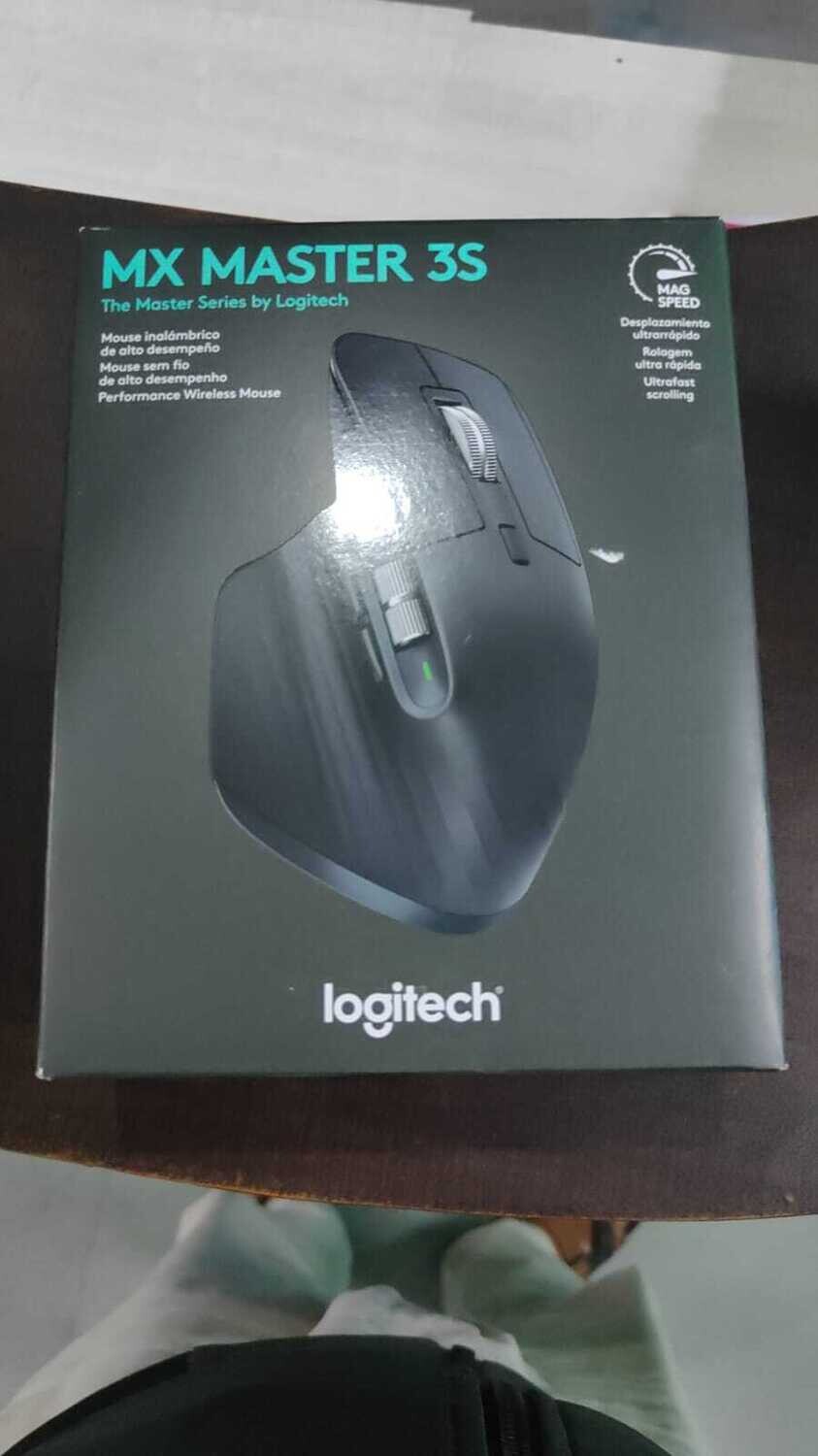 Logitech MX Master 3S Wireless Mouse, Graphite
