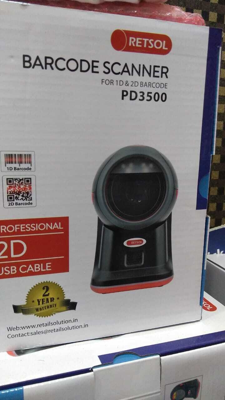 Retsol PD-3500 Barcode Scanner for 1d & 2d