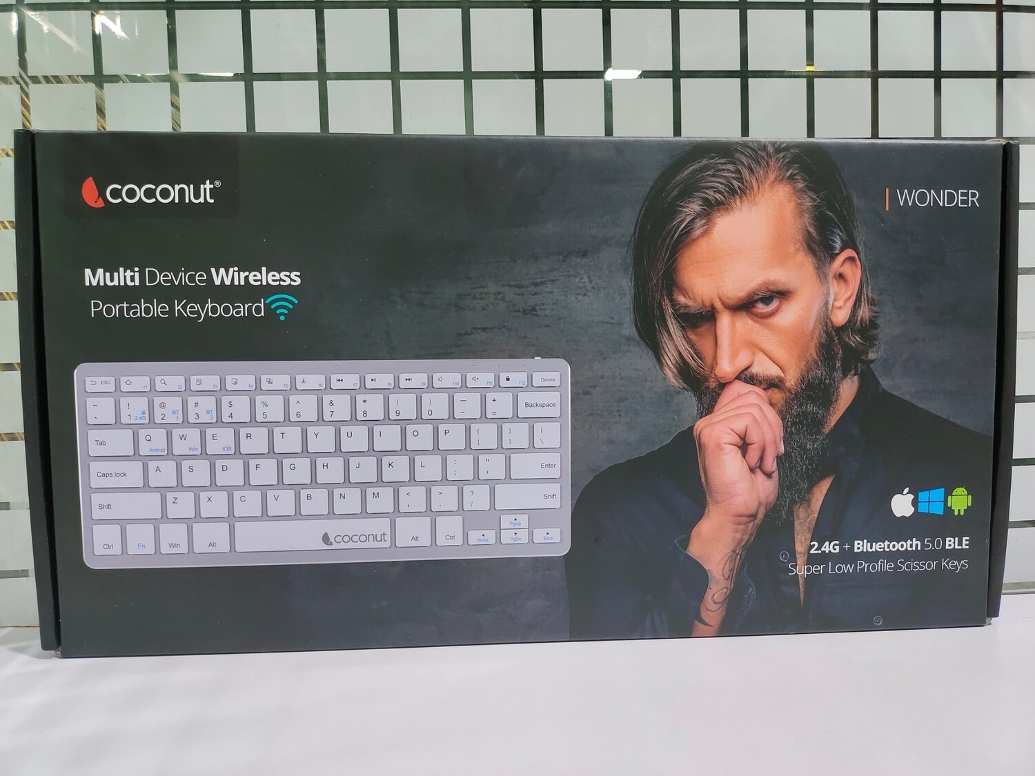 Coconut WK23 Wonder Multi Device Wireless Keyboard