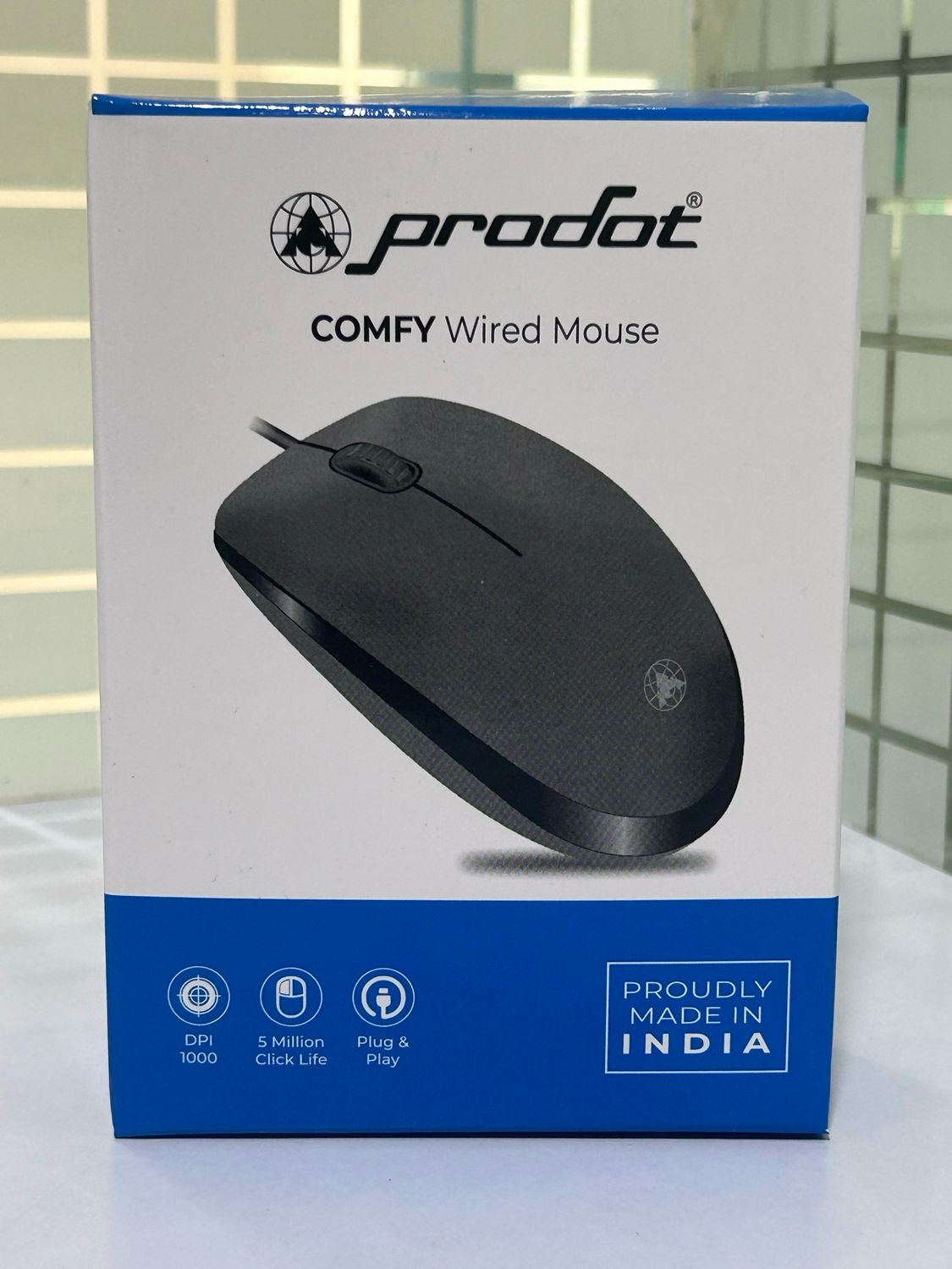 Prodot Comfy USB Wired Mouse (Pack of 10)