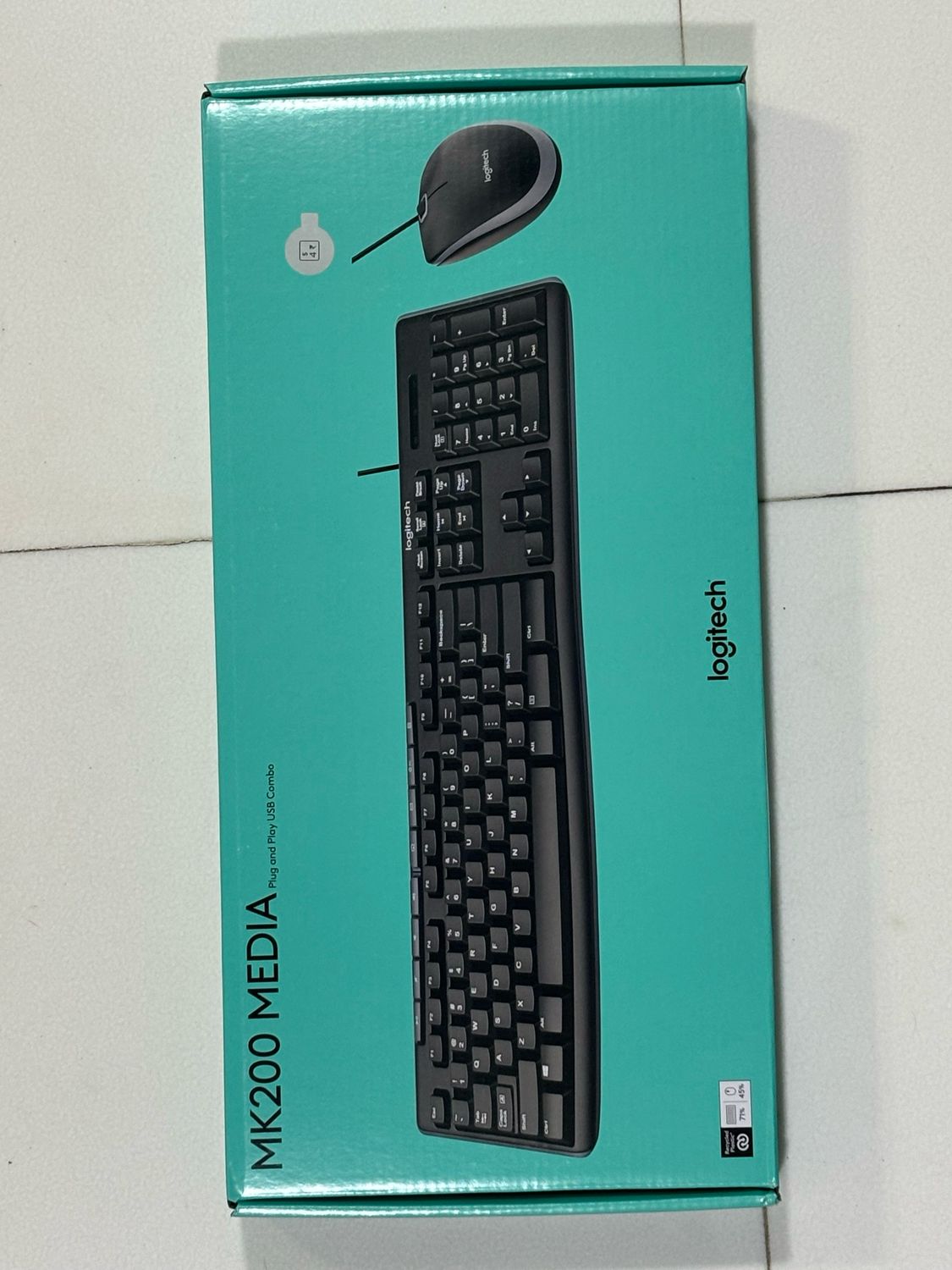 Logitech MK200 Media Keyboard Mouse
