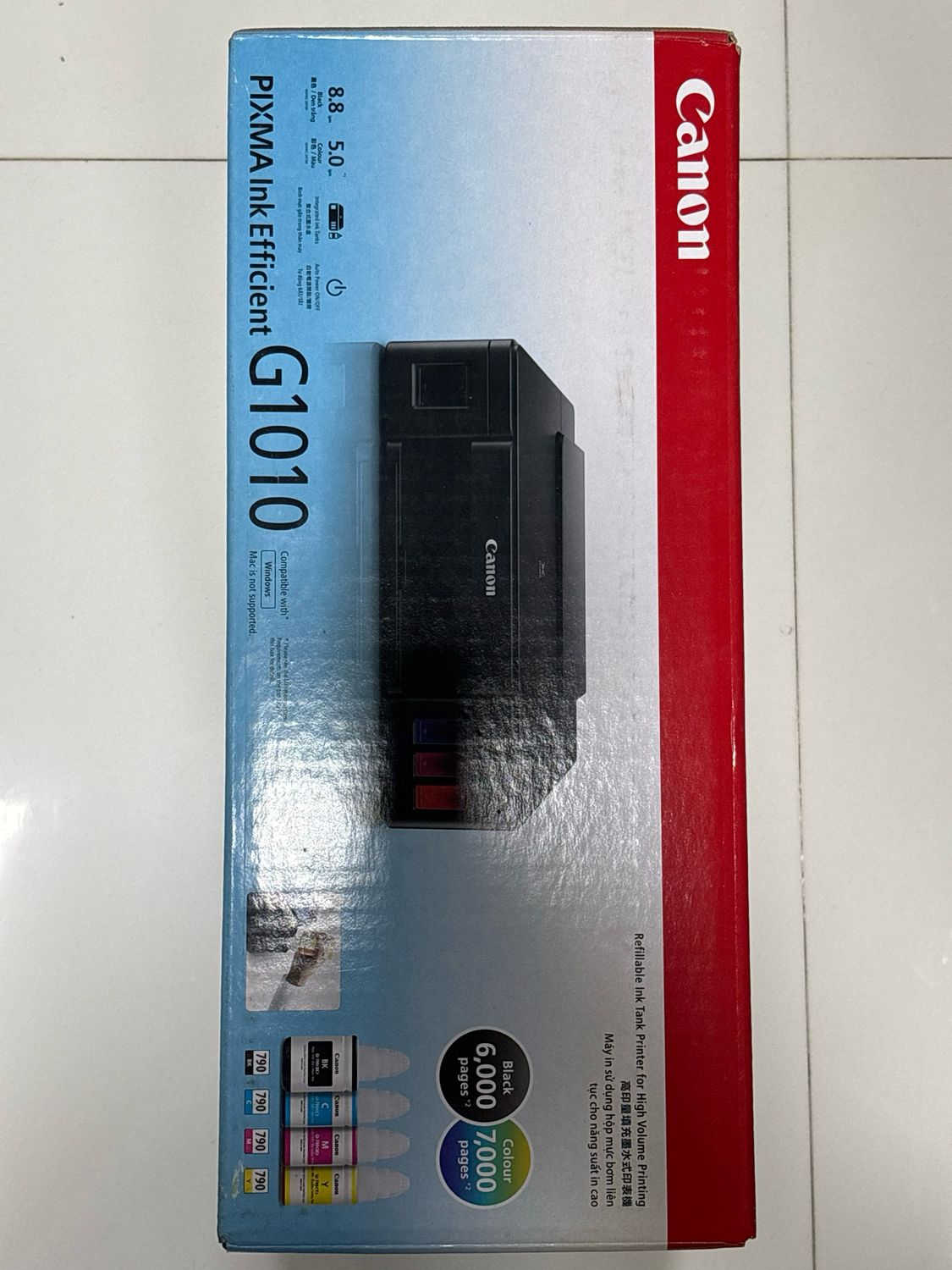 Canon Pixma G1020 Single Function Ink Tank Printer