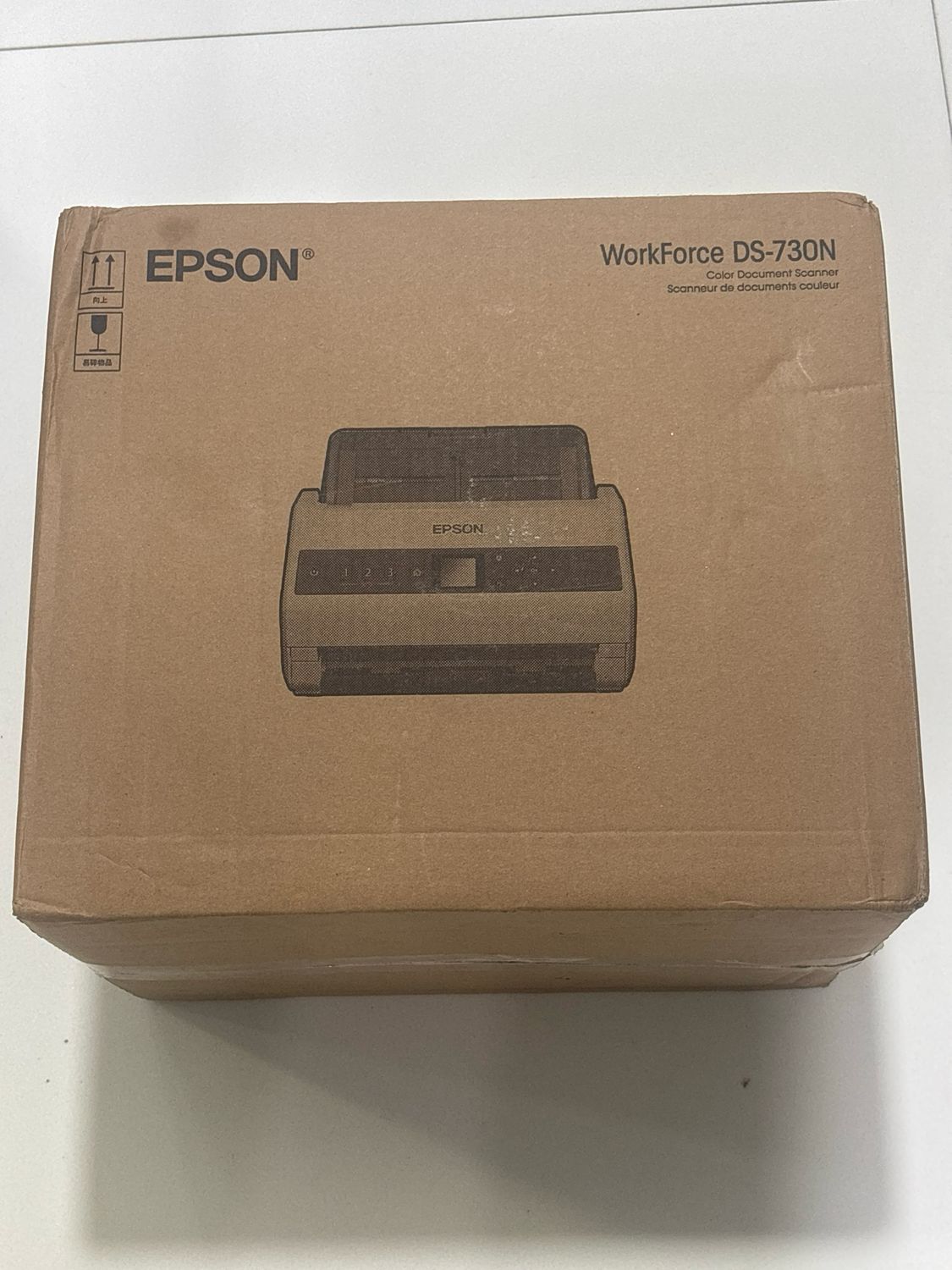 Epson WorkForce DS-730N Network Color Document Scanner